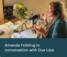 Amanda Feilding in conversation with Dua Lipa